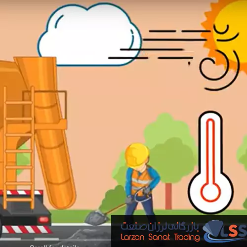 بتن ریزی در هوای گرم