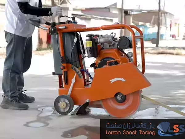آماده‌سازی پیش از شروع کار با دستگاه برش آسفالت