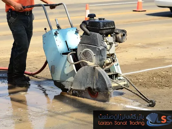 آموزش مراحل کار با کاتر آسفالت بر