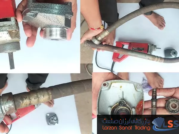 کاهش یا قطع لرزش ویبره دریلی